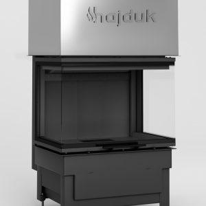 Fireplace insert Hajduk Volcano 3PLhblack chamotte Volcano 3PLh czarny szamot 300x300 - Fireplace insert Hajduk Volcano 3PLhblack chamotte